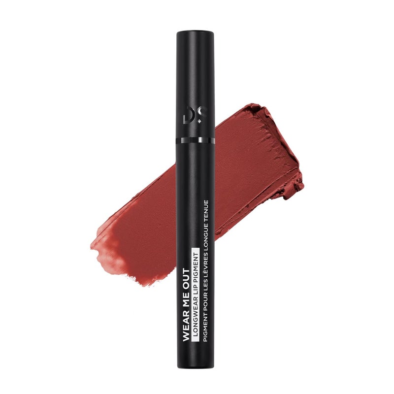 Deck of Scarlet  Wear Me Out Longwear Lipstick Matte Finish with Moisturizing Vitamin E and Jojoba Seed Oil  Feisty